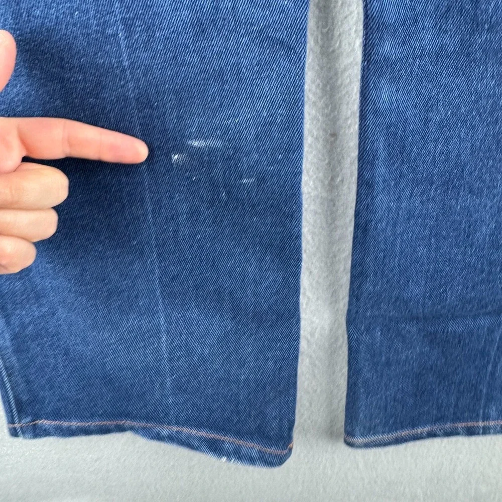 Vintage Levis Jeans MEns 38x30 (Fits 36x28) Blue 517 Bootcut‎ Cotton Blend 2001